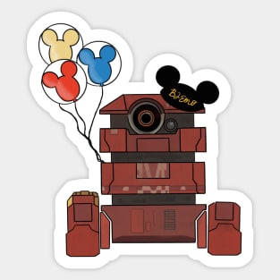 Droid’s Day Out Sticker